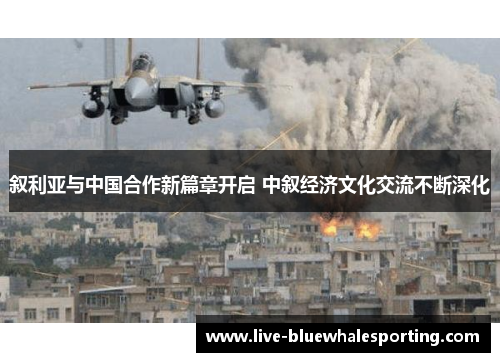 叙利亚与中国合作新篇章开启 中叙经济文化交流不断深化