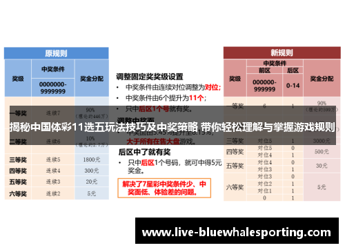 揭秘中国体彩11选五玩法技巧及中奖策略 带你轻松理解与掌握游戏规则